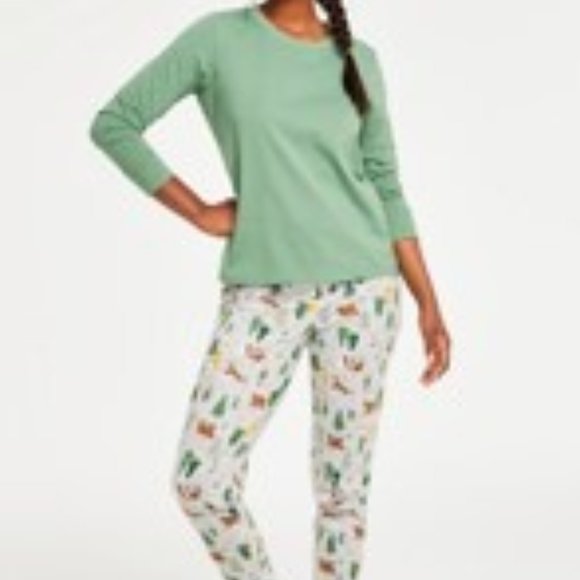Family PJs ★ Macy’s Holiday Sleepwear – Woodland Forest - Picture 1 of 4
